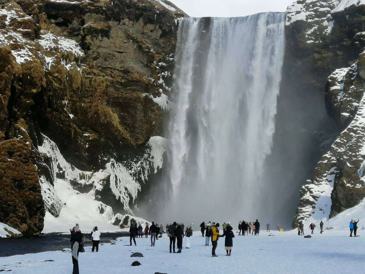cascata islanda Skógafoss