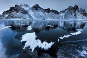 Islanda vestrahorn mountain