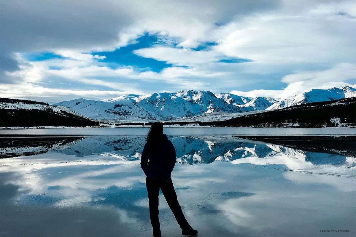 Paesaggio ghiacciaio Patagonia Overland
