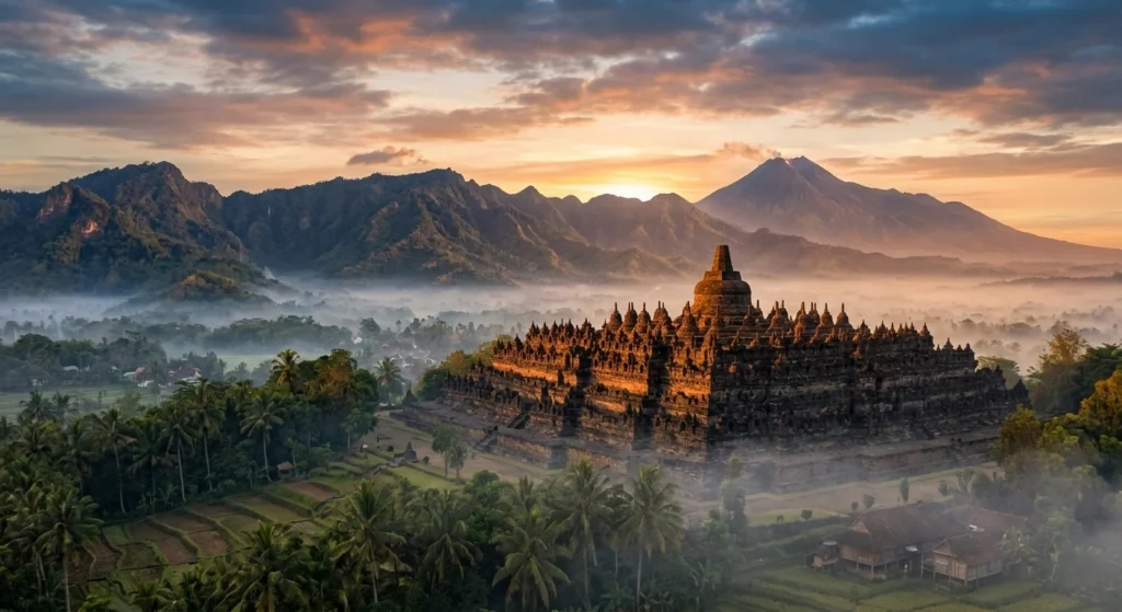 Borobudur: il tempio buddista più grande del mondo situato a Java